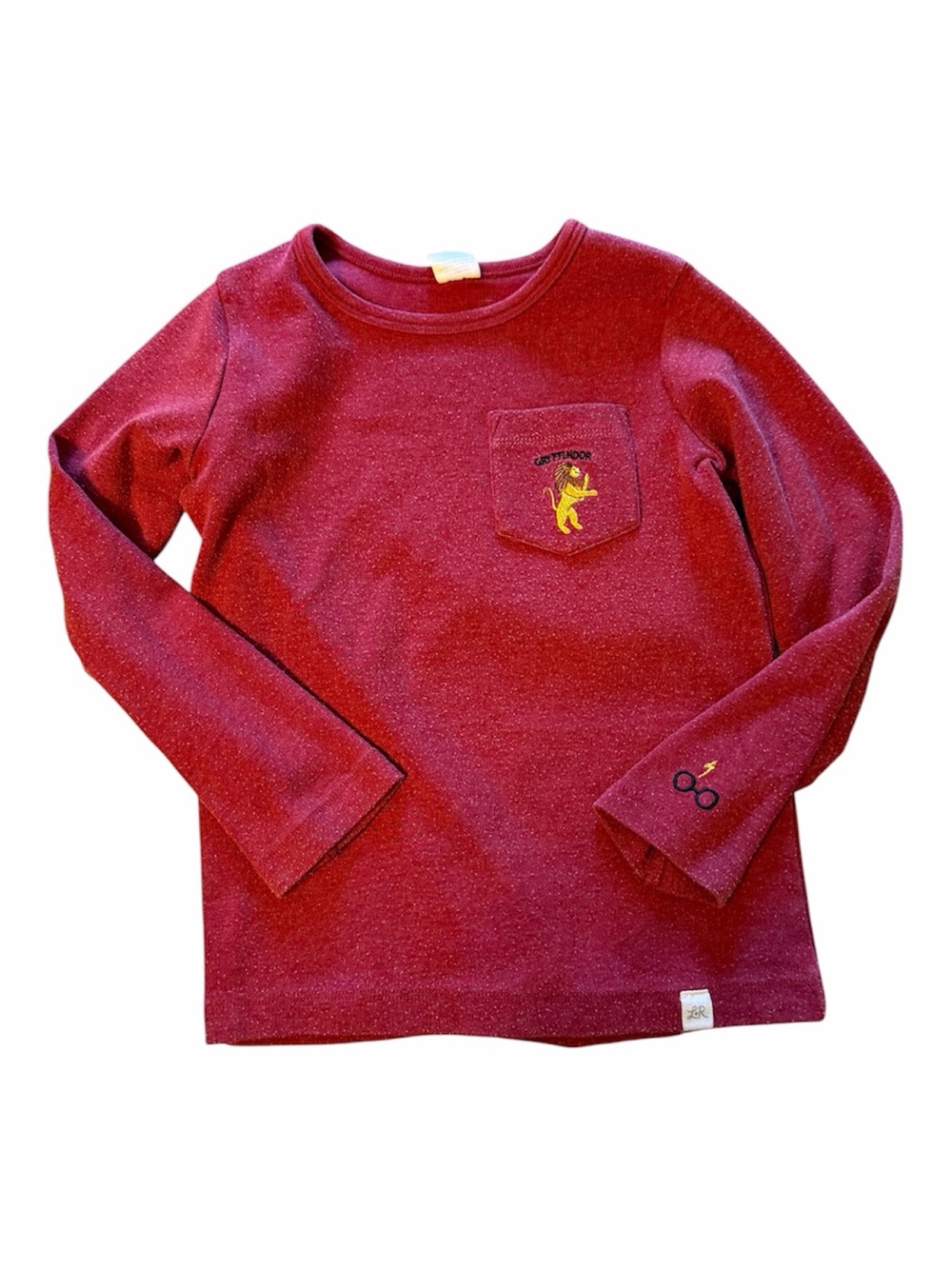 Lulu + Roo Harry Potter Gryffindor long sleeve shirt in 4T